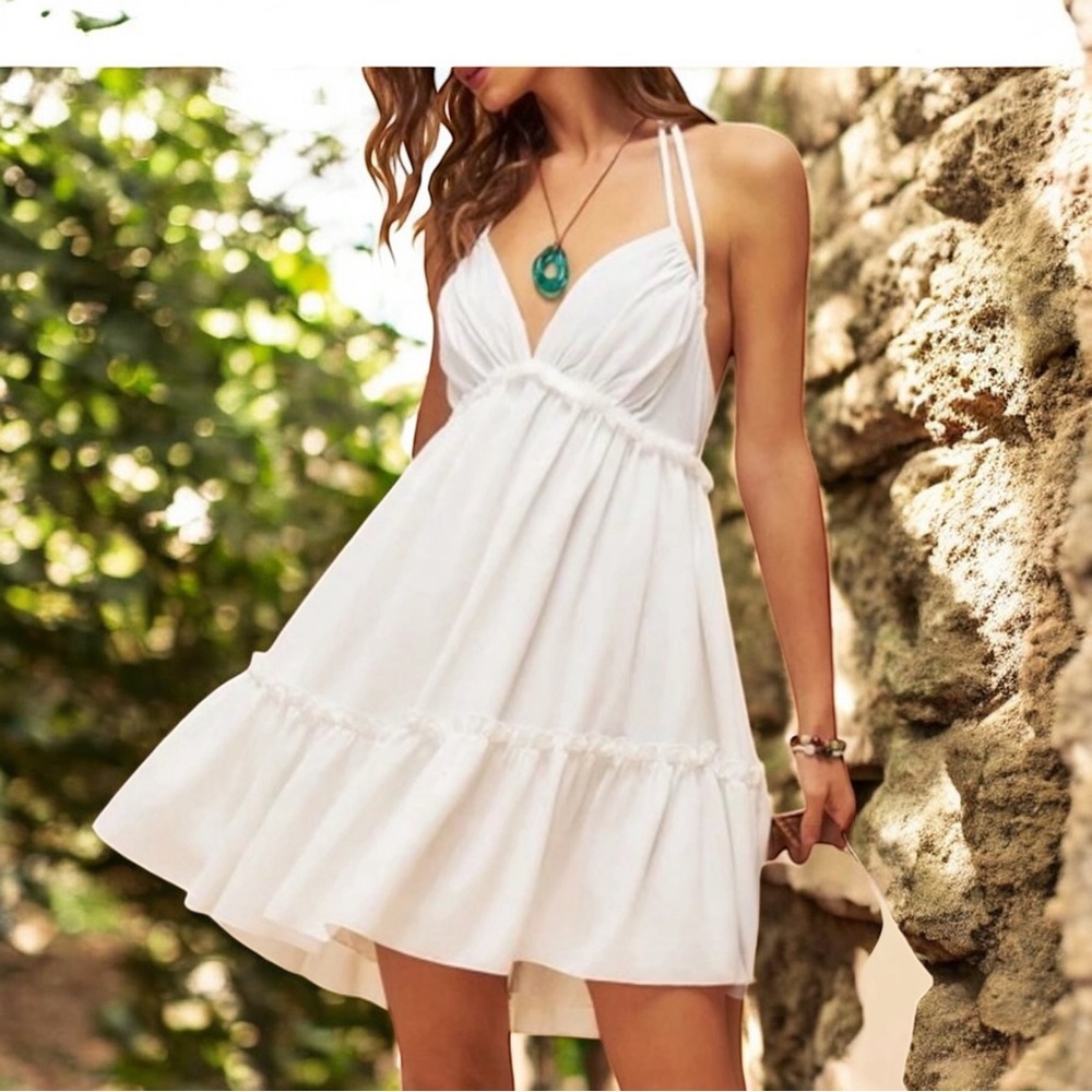 NWT White Summer Dress